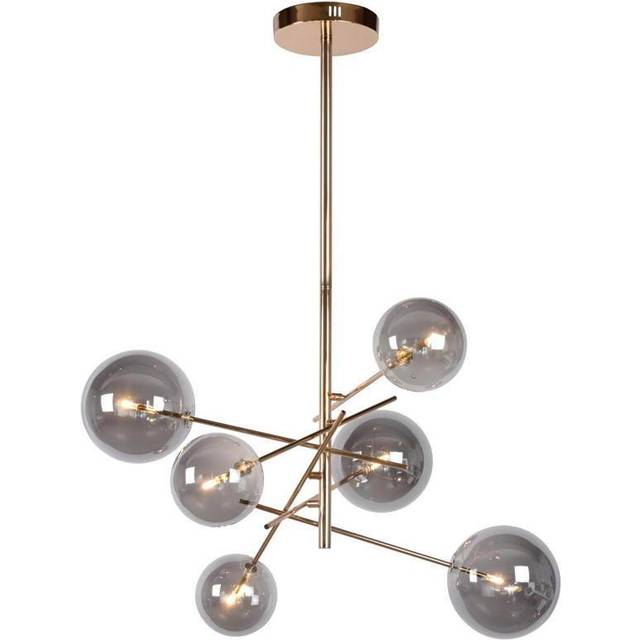 Lucide Alara Modern Pendant Light - 72Cm - Led - G4 - 6X1,5W 2700K - Gold, Gold