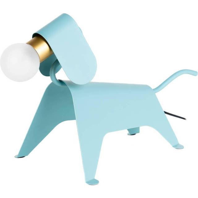 Lucande - Idalina Table Lamp Dog Blue
