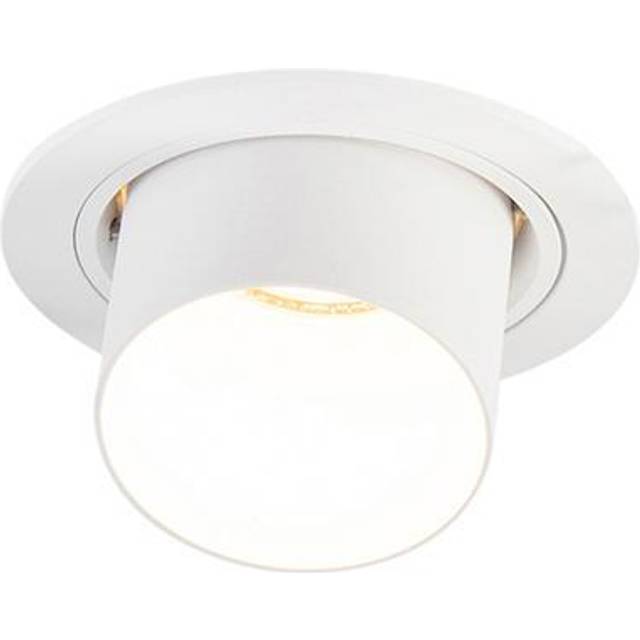 Smart Recessed Spotlight White Tiltable Incl. WiFi GU10 - Installa
