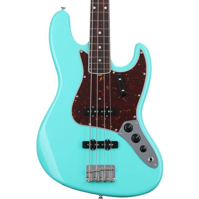 Fender American Vintage II 1966 Jazz Bass 4-String Guitar (Sea Foam Green)