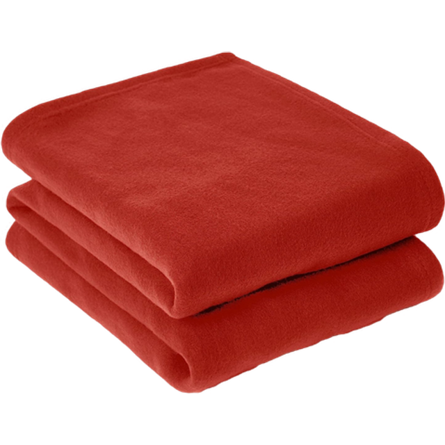 Fleece Blanket 120x150cm - Red