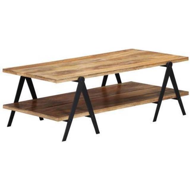 vidaXL Coffee Table 115x60x40 cm Solid Mango Wood - Brown