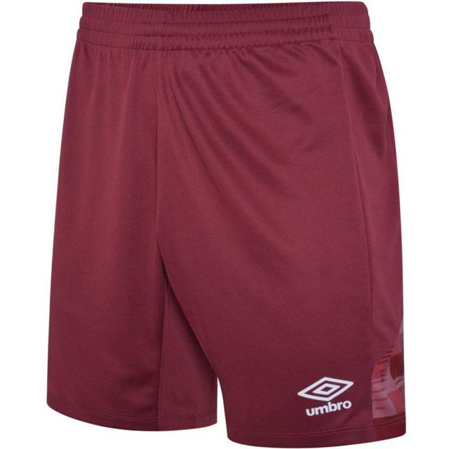 Umbro Mens Vier Shorts (New Claret) - Multicolour - Size X-Large