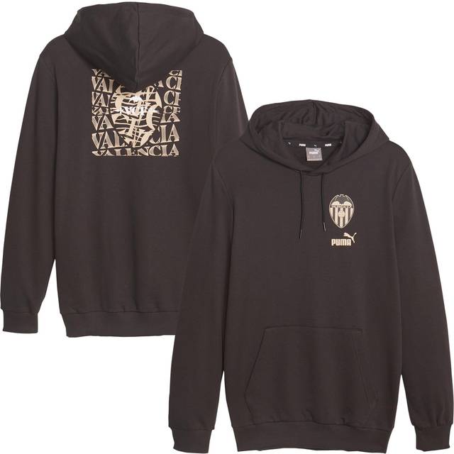 '23-'24 Valencia FtblCore Graphic Hoody (Black) Men's Polyester Made By: Puma