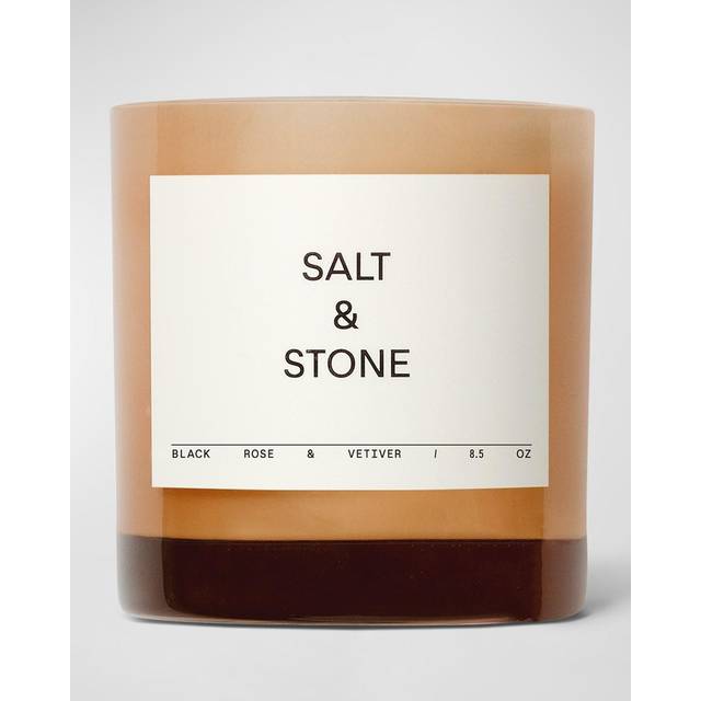 Salt And Stone Black Rose & Oud Scented Candle 240G