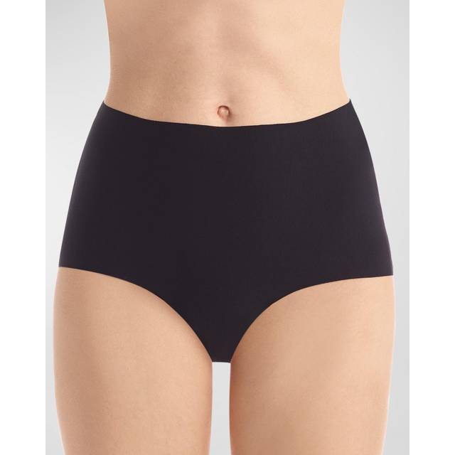 Butter High-Rise Stretch Bikini Briefs - BLACK - X-Large