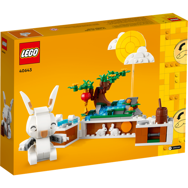 LEGO 40643 Jade Rabbit Building Toy Set - Multi - 19.5 x 12.5 x 3cm
