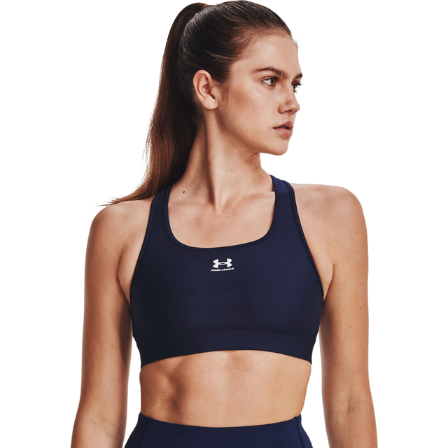 Sports bra without padding Under Armour HeatGear - Bleu