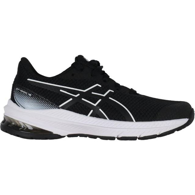 ASICS Gt-1000 12 Gs Sneaker för pojkar, Svart vit, 32.5 EU