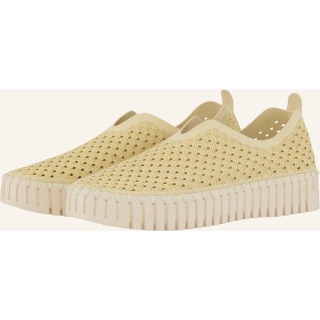 Ilse Jacobsen - TULIP3373 - Gula slip on skor storlek 36 - Double Cream (36)