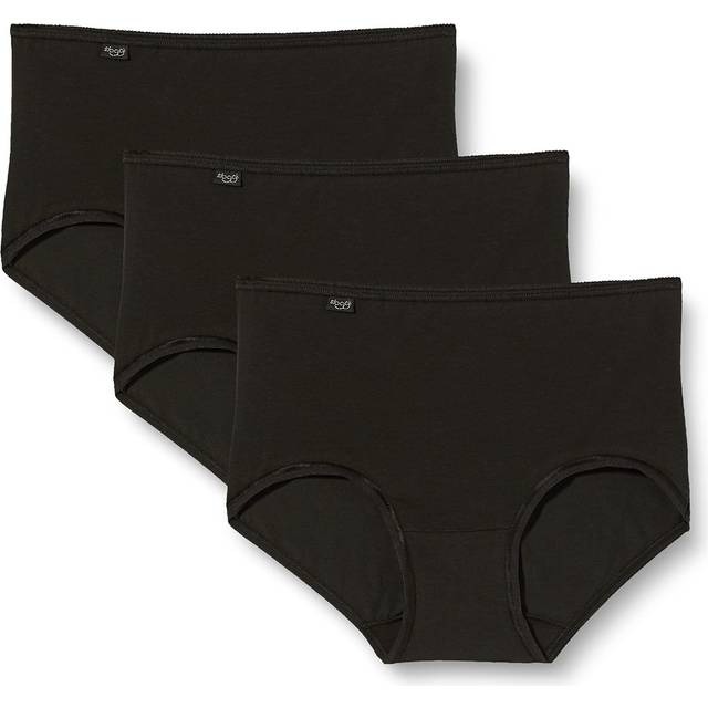 Sloggi Bikini (set om 3) dam, svart, 44