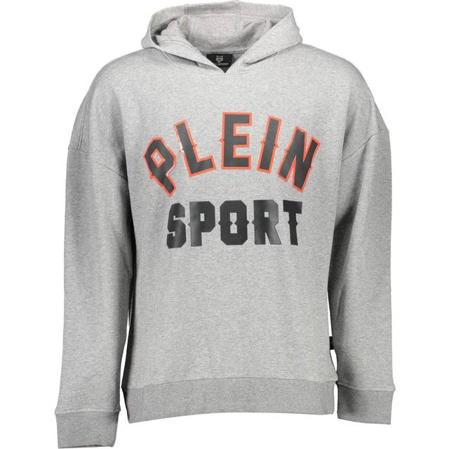 Gray Cotton Sweater - S