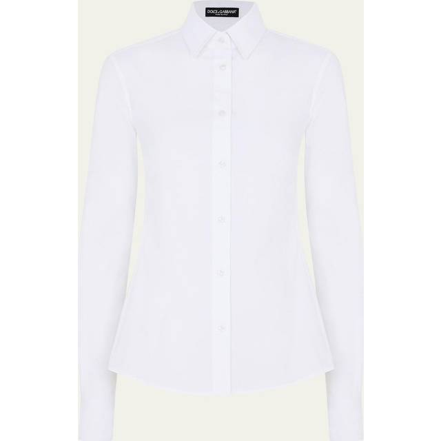Dolce & Gabbana-Essential Camicie Bianco-Donna - White - 46IT