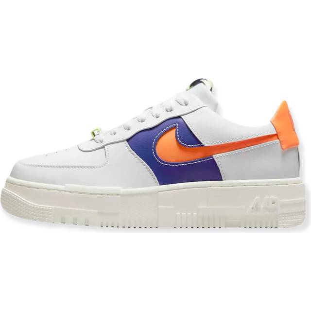 Nike - Air Force 1 Low Pixel "White Concord Crimson" sneakers - women - Leather - 6