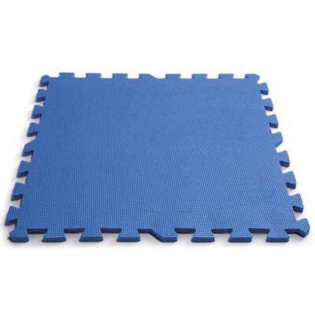 (1 Pack) Intex Pool Floor Protectors Ground Cloth Swimming Pool Floor Mat 8 pcs Blue