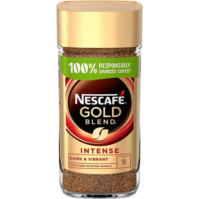 Nescafe Gold Blend Intense Instant Coffee Rich FullBodied Dark Roasted Coffee Arabica Robusta Coffee Premium Instant Coffee 200g