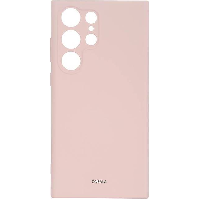 Onsala Mobilskal Silikon Chalk Pink - Samsung S23 Ultra 5G
