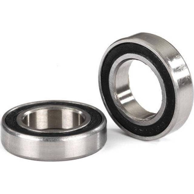 Traxxas Ball bearings, Black rubber sealed (12x21x5mm) (2 pcs)