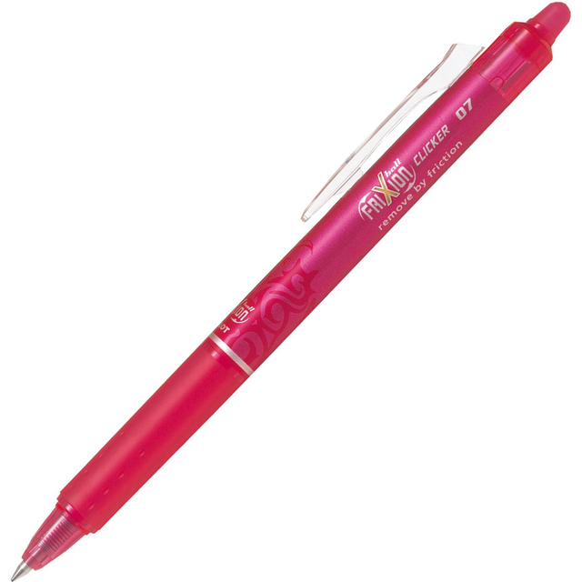 Kulpenna Pilot Frixion Ball Clicker 0,7 coral pink