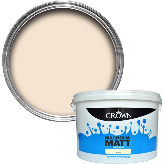 Crown Matt Emulsion Paint - Magnolia - 10L