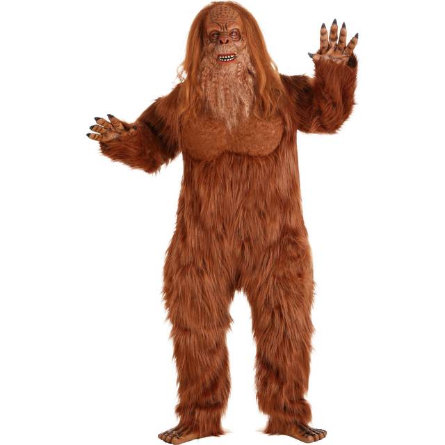 Plus Size Adult Jack Links Sasquatch Costume - Yellow (3XT)