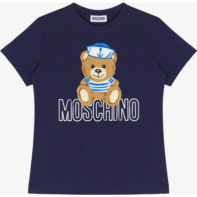 Moschino Teen Kid Boy T-shirt Red Size 12 Cotton, Elastane