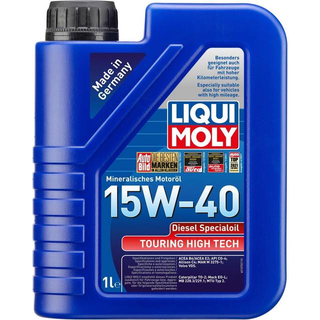 Liqui Moly Touring High Tech Diesel 15W-40 1l Motorolja 1070 MERCEDES-BENZ: E-klass T-modell, E-klass Sedan, C-klass Sedan