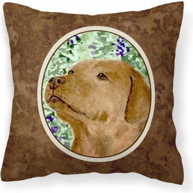 Caroline's Treasures SS8743PW1414 Labrador Decorative Canvas Fabric Pillow  Large  Multicolor