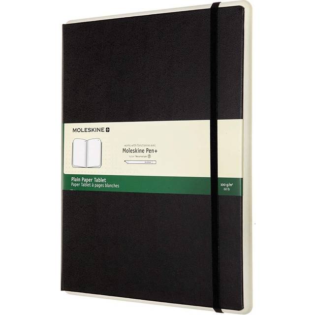 Moleskine Extra Large 01 Plain Hardcover Paper Tablet P+: Black