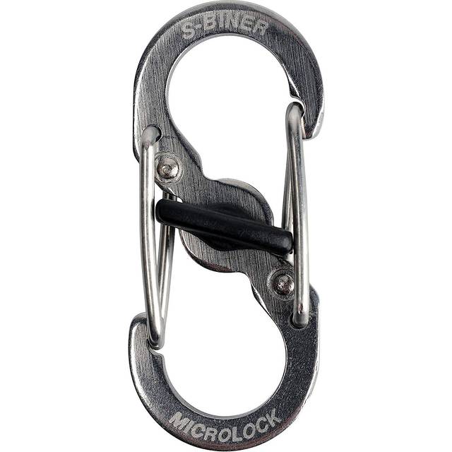 Nite Ize S-Biner TagLock Carabiner 2 Steel