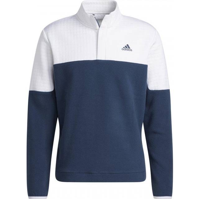 adidas DWR 22 Block 1/4 Zip Pullover - Grey Three/Crew Navy Grey Three/Crew Navy-Multi / S