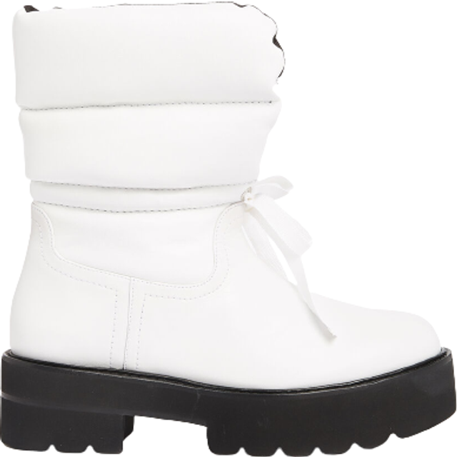 Stuart Weitzman, TYLER ULTRALIFT BOOTIE, Last chance, WHITE, LEATHER