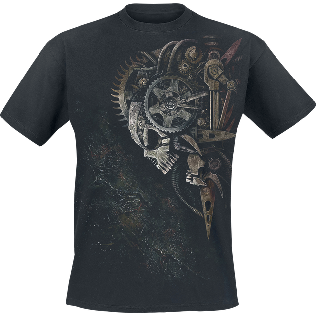 Spiral Diesel Punk T-Shirt black
