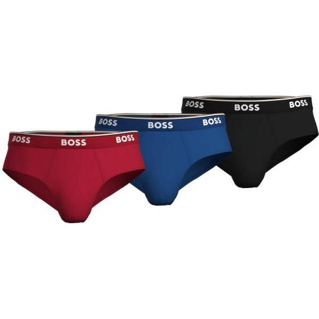BOSS 3-pack Power Brief - Blue/Red - X-Large * Kampanj *