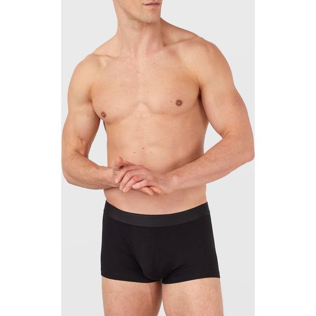Sunspel Cotton Stretch Trunk Black