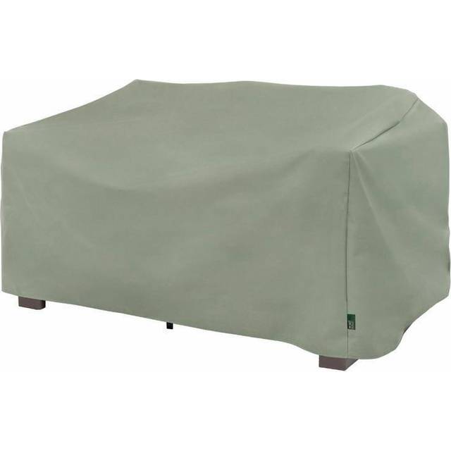 Modern Leisure Basics Patio Loveseat Cover  Small  55L x 33W x 38H  Sage