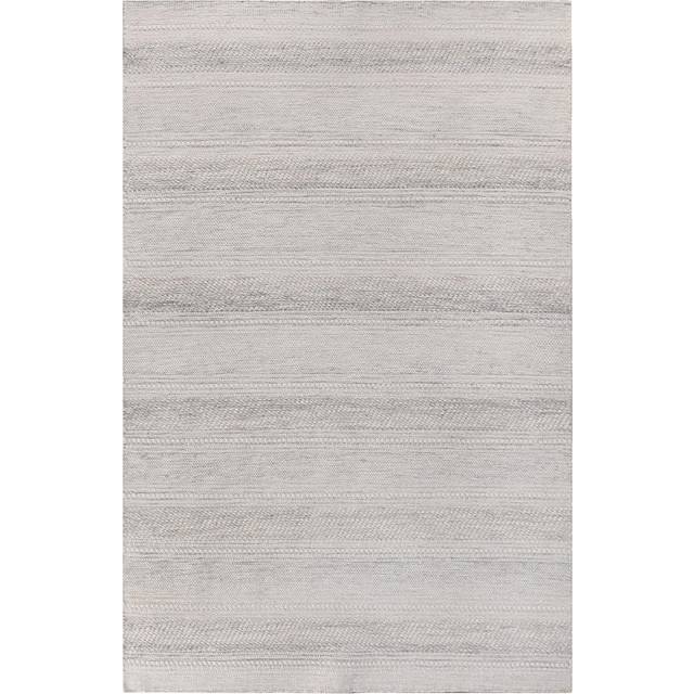 Adoni matta handvävd 160x230cm offwhite, ljusgrå.