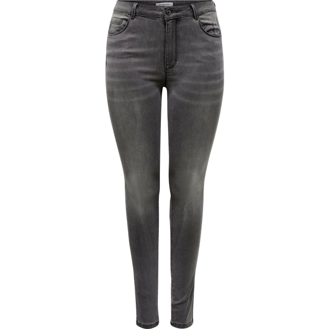 ONLY Carmakoma damjeans, Mörkgrå denim, 44W / 32L
