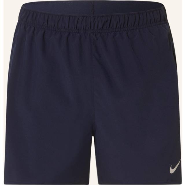 Nike Running – Challenger – Dri-FIT – Marinblå shorts på 5 tum-Svart/a