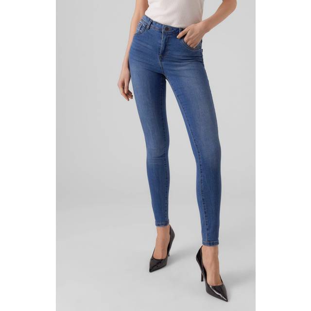 Vero Moda Jeans för kvinnor, M blå denim, XS / 36L