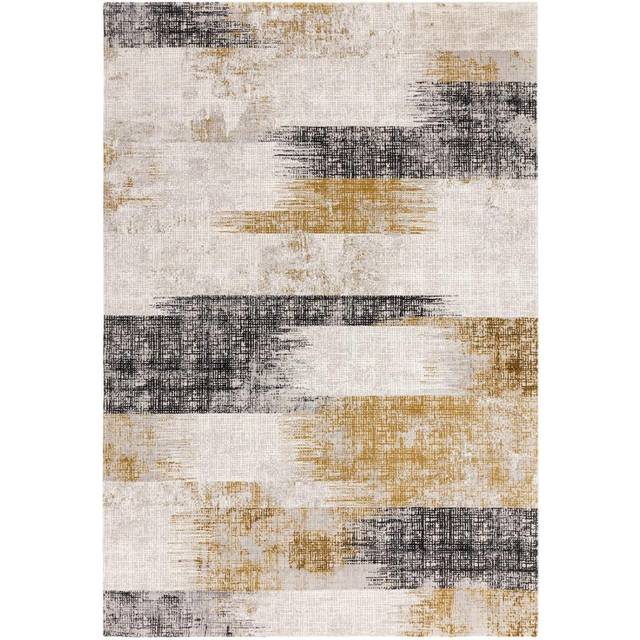 Asiatic Kuza Lines Rug - Gold - 120x170cm
