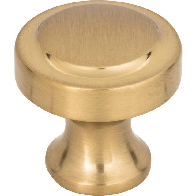 Atlas Homewares A300-WB Bradbury Collection Knob  Warm Brass