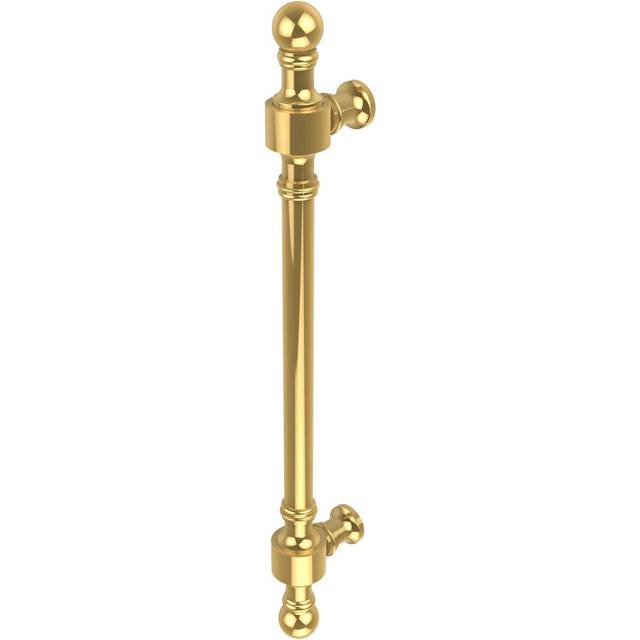 Allied Brass RW-3/8 Retro Wave Collection 8 Inch Door Pull, 8, Polished Brass