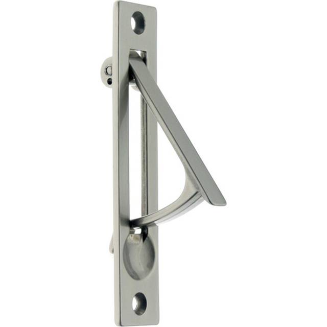 idh by St Simons 14020015 Professional Grade Quality Solid Brass 4 Edge Pull  Satin Nickel