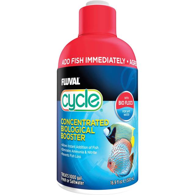 Fluval cycle 500ml biological enhancer - fish safe tank water conditioner - uk