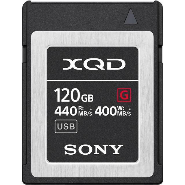 Sony 120GB XQD G Series Memory Card with Rugged Memory Card Carrying Case Bundle