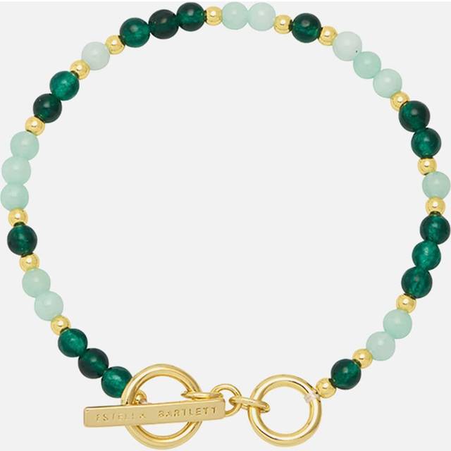 Estella Bartlett Beaded Gemstone T-Bar Bracelet