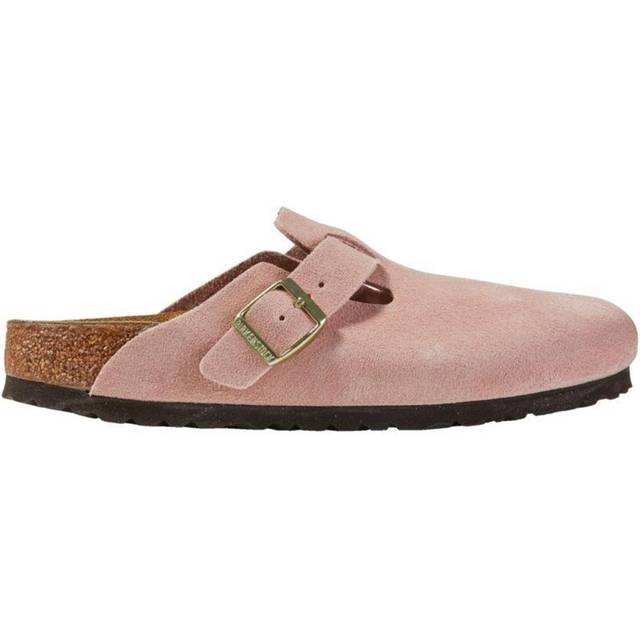 BIRKENSTOCK Boston Clog Sandals in Pale Pink