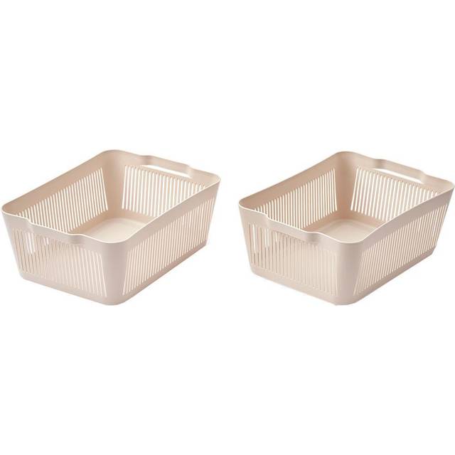 Liewood Makeeva Basket L 2pack - Småförvaring Från Magasin - Sandy (ONE SIZE)