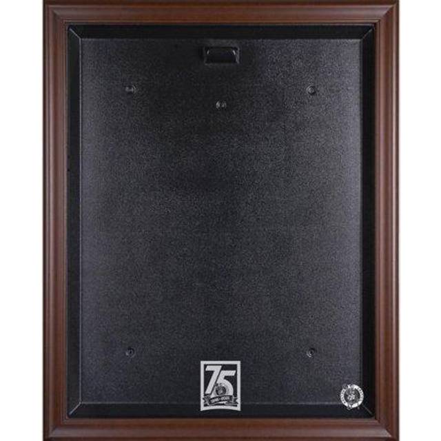 Boston Celtics Framed 75th Anniversary Brown Wall Mounted Sublimated Jersey Display Case
